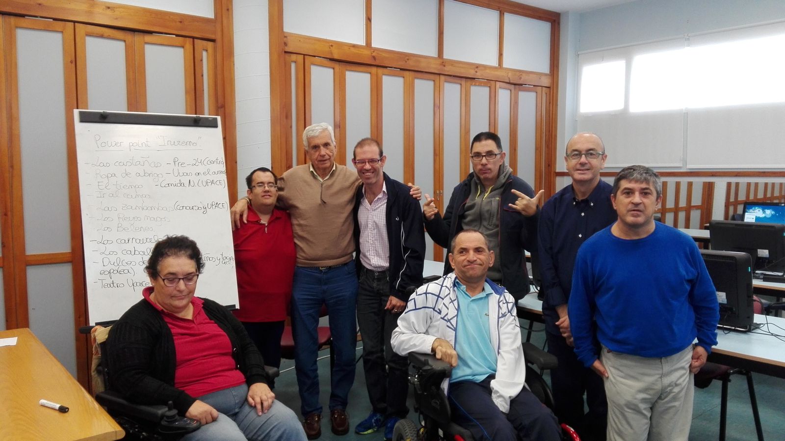 Imagen de miembros de Upacesur participantes en el proyecto.