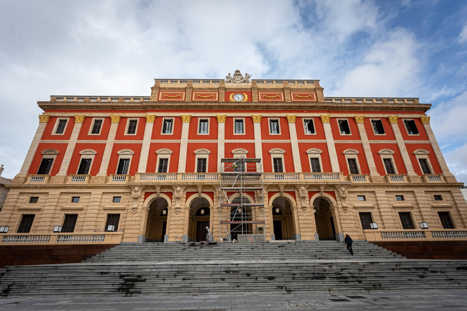 Fachada del Ayuntamiento de San Fernando.