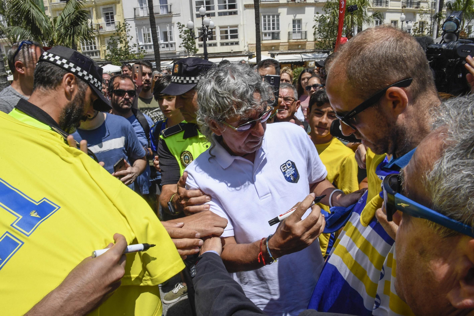 Mágico, alucinado con el recibimiento en Cádiz