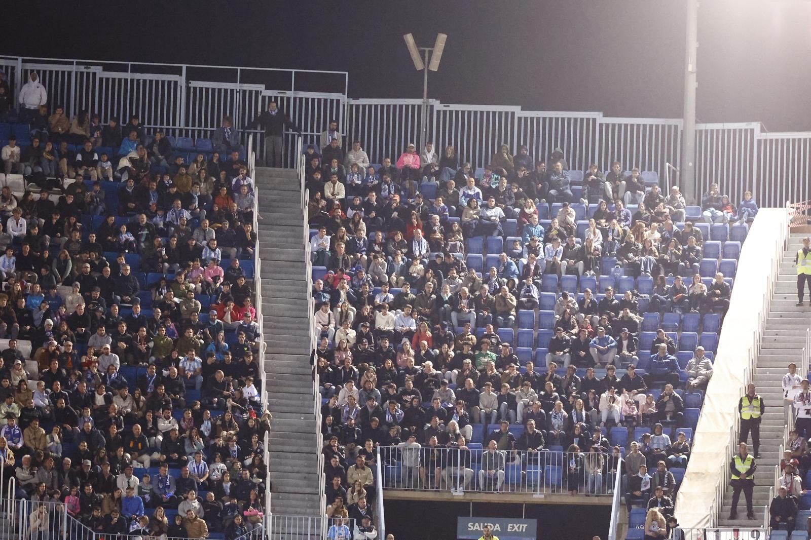 El Málaga CF-Albacete, en fotos