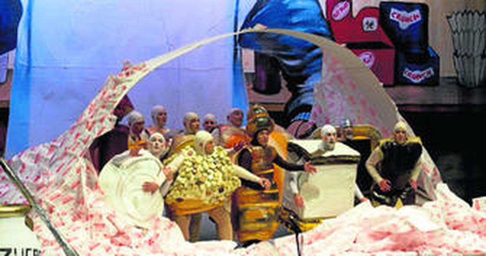 Agrupación participante en el concurso de agrupaciones de Isla Cristina.