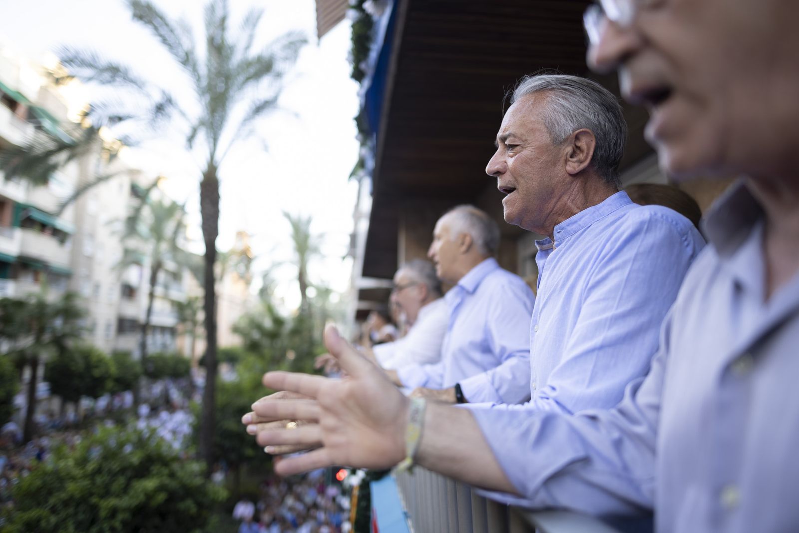 Imágenes de la salida de la Virgen de la Cinta desde la Catedral hacia el Santuario