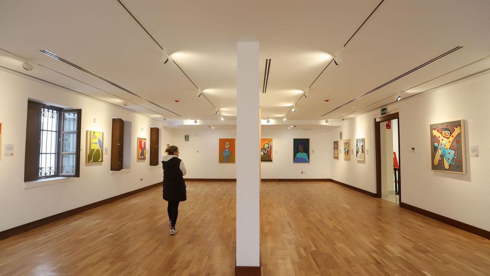 Una de las salas dedicadas a Vázquez de Sola.