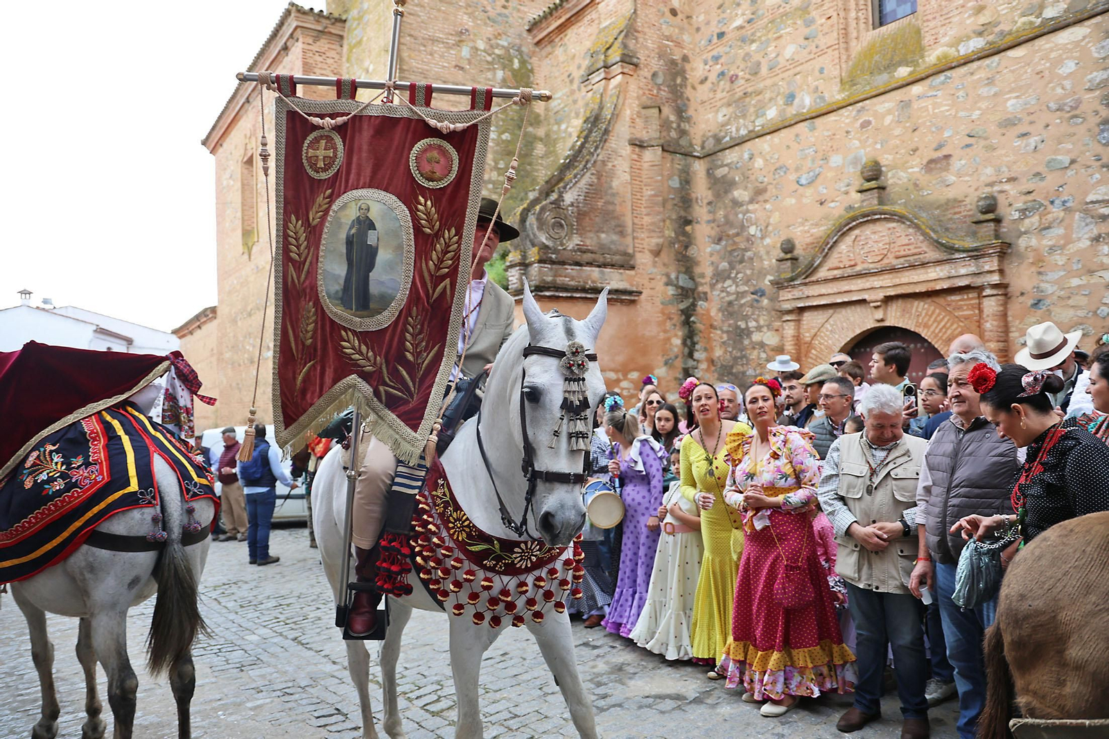 Las imágenes de la romería de San Benito Abad en el Cerro del Andévalo de Huelva