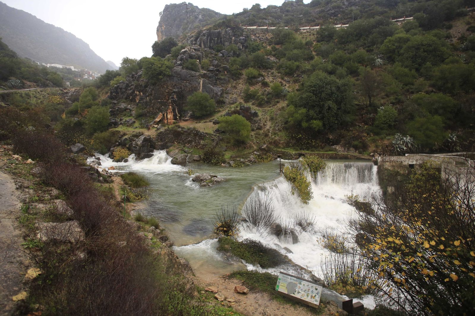 El paisaje dejado por la lluvia, en fotos.