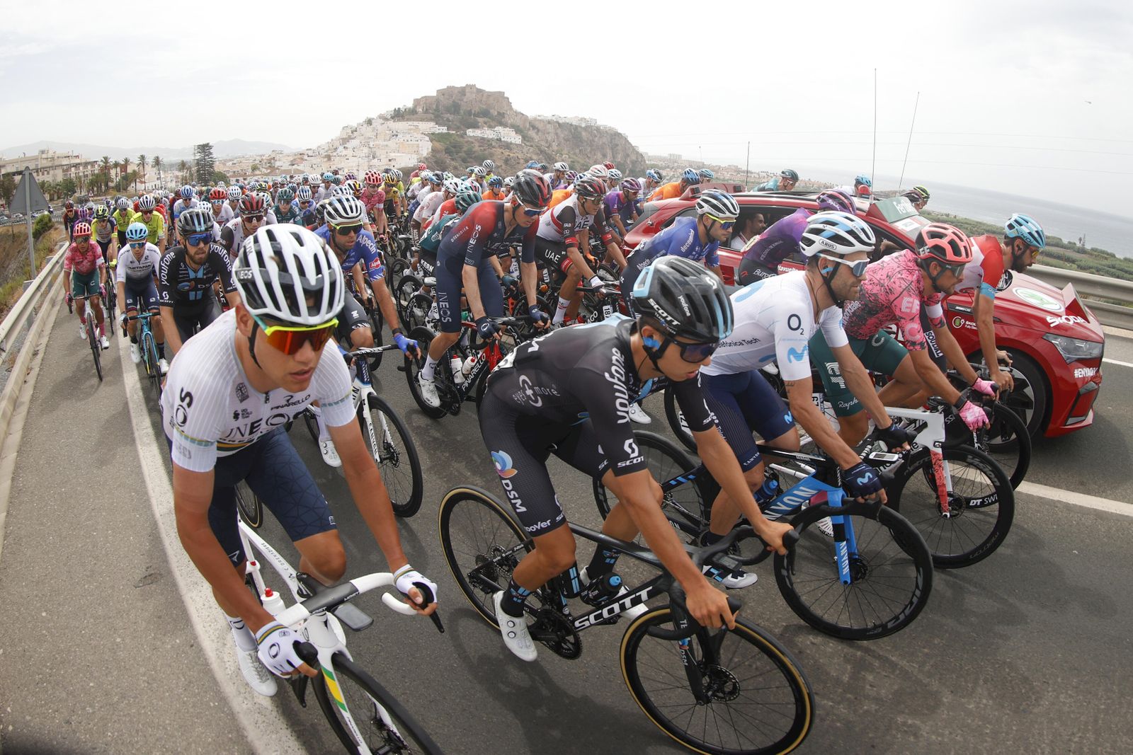 Las fotos de la etapa de la Vuelta que acabó en Sierra Bermeja