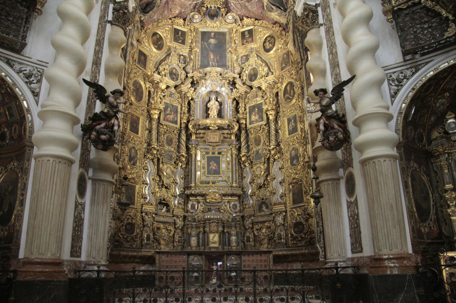 Retablo de la antigua Iglesia de San Luis de los Franceses.