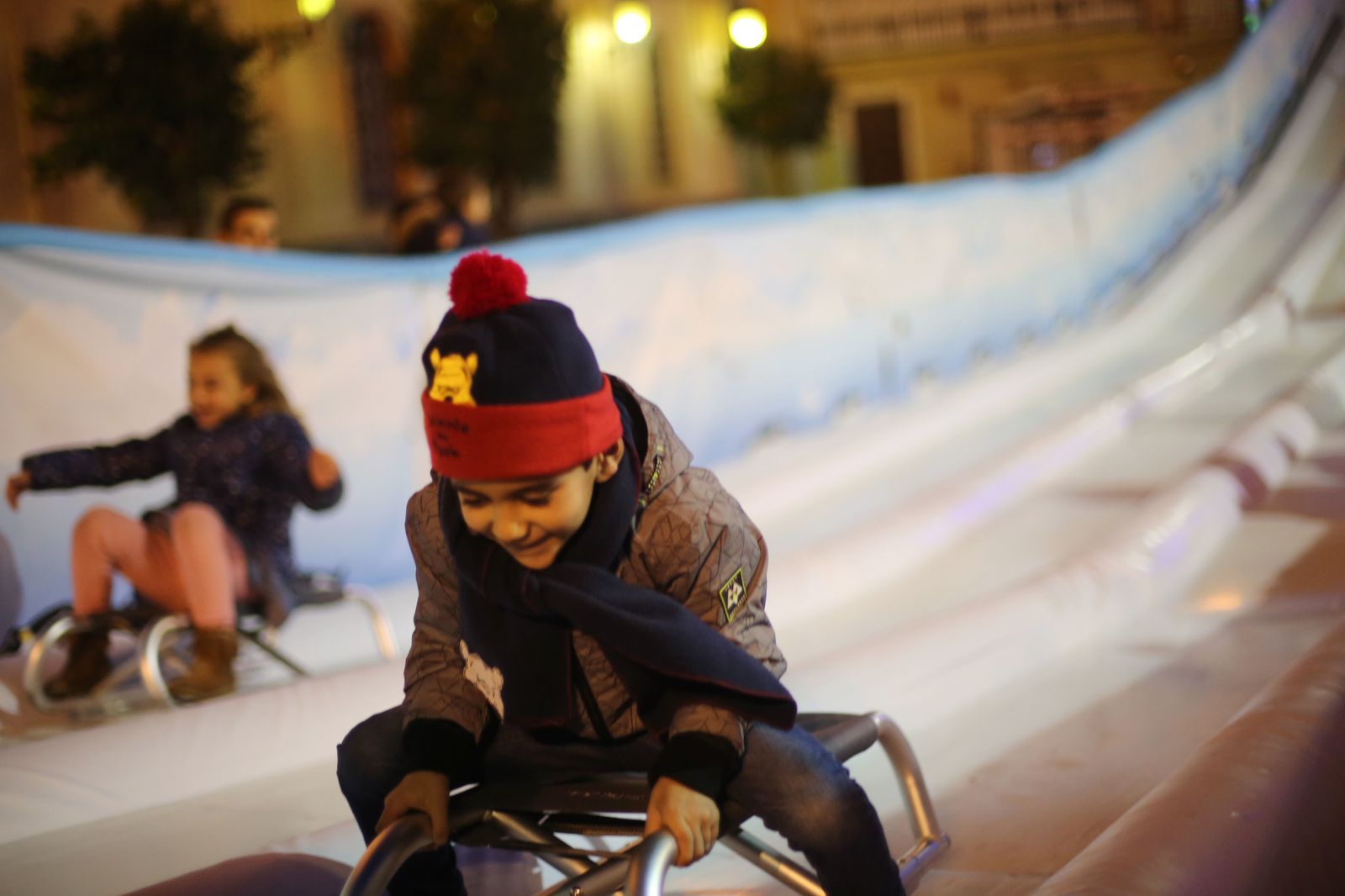 Inauguración del alumbrado extraordinario de Navidad, la pista de Hielo y la Feria de Artesanía