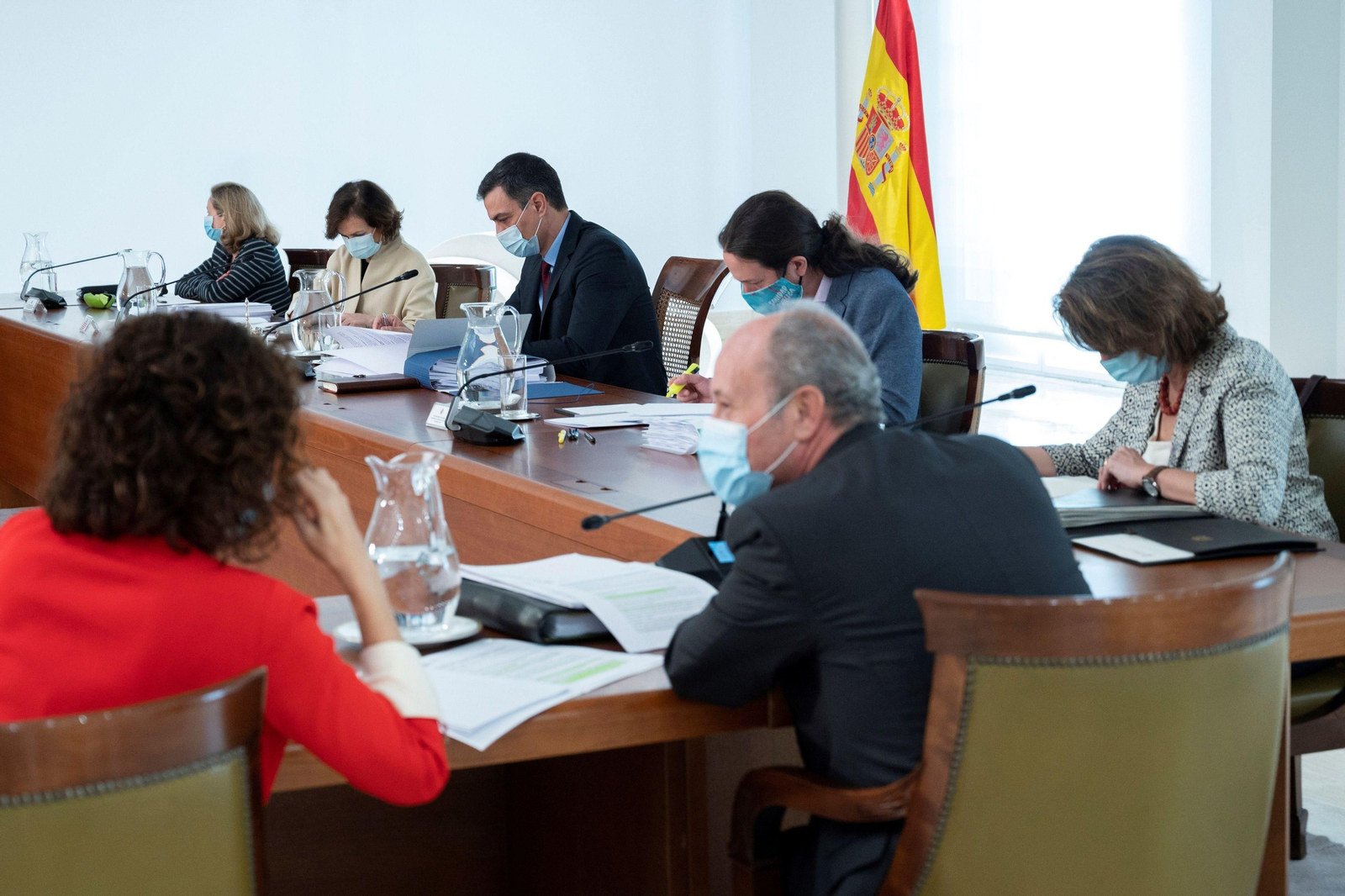 Consejo de ministros en La Moncloa.