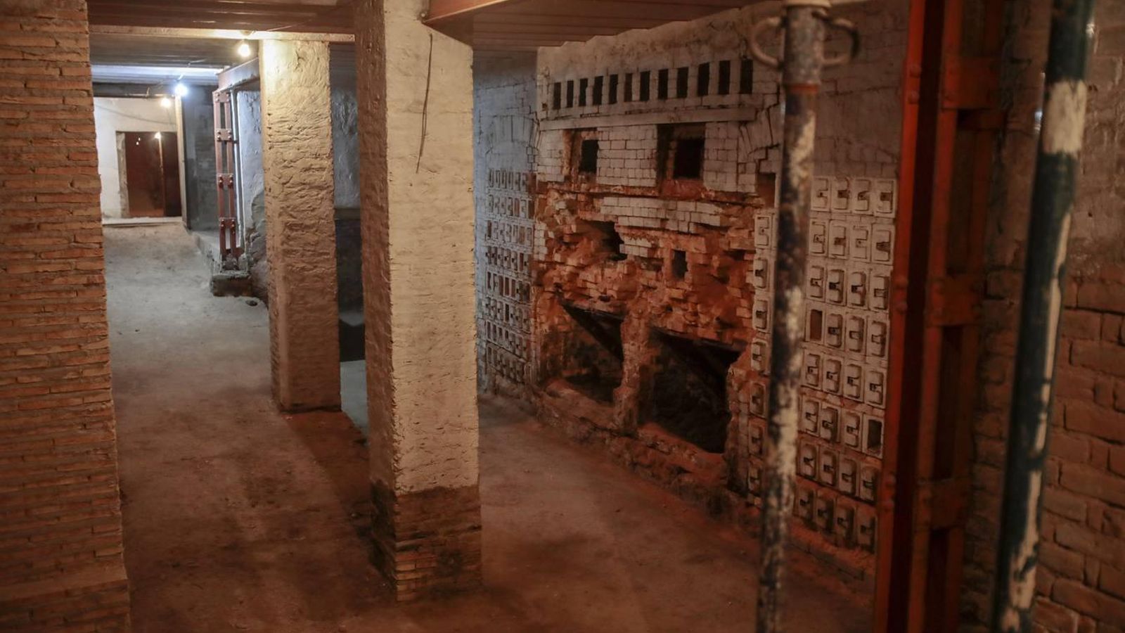 Interior de la fábrica.