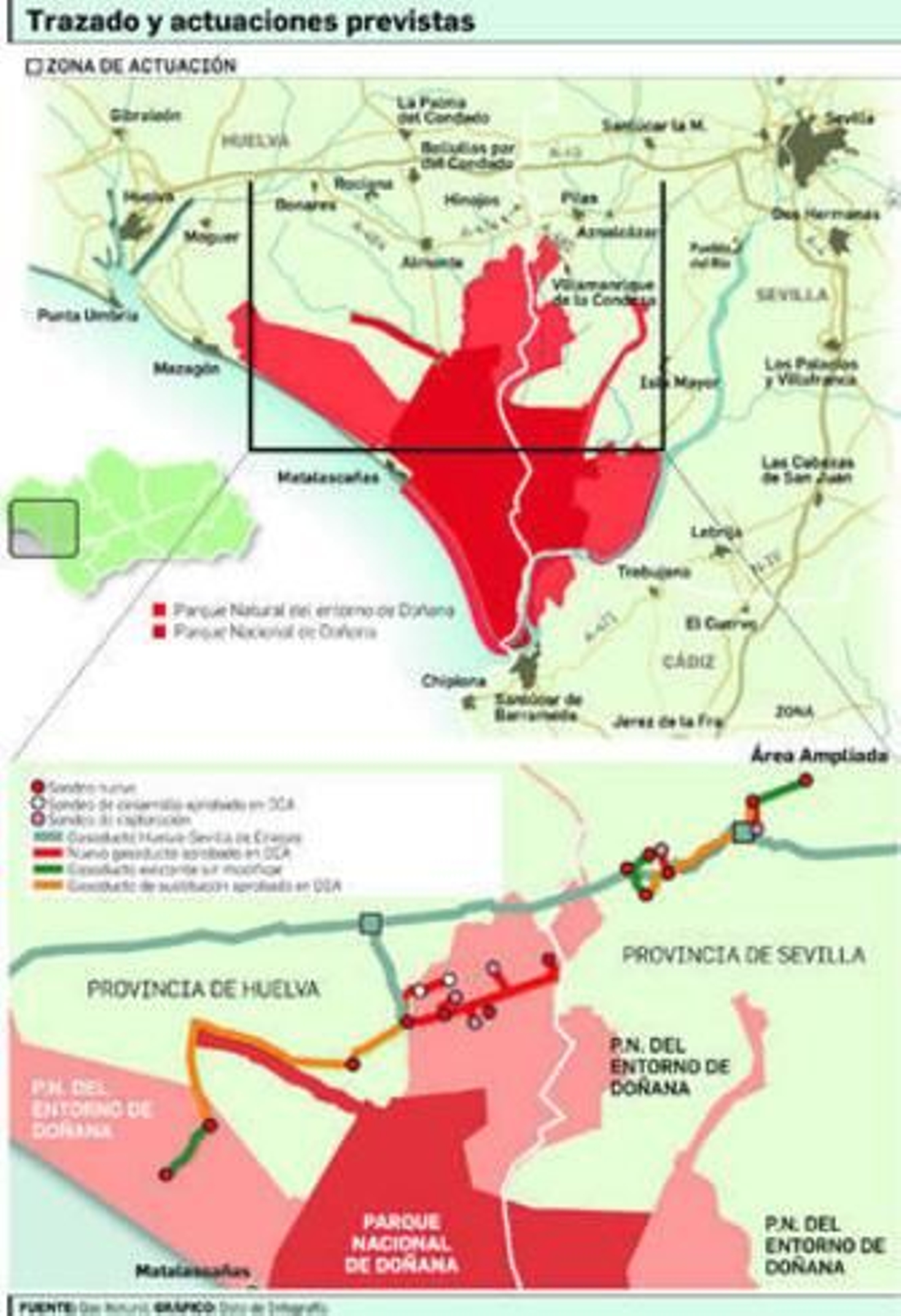 Chamizo actúa de oficio en el proyecto del gasoducto