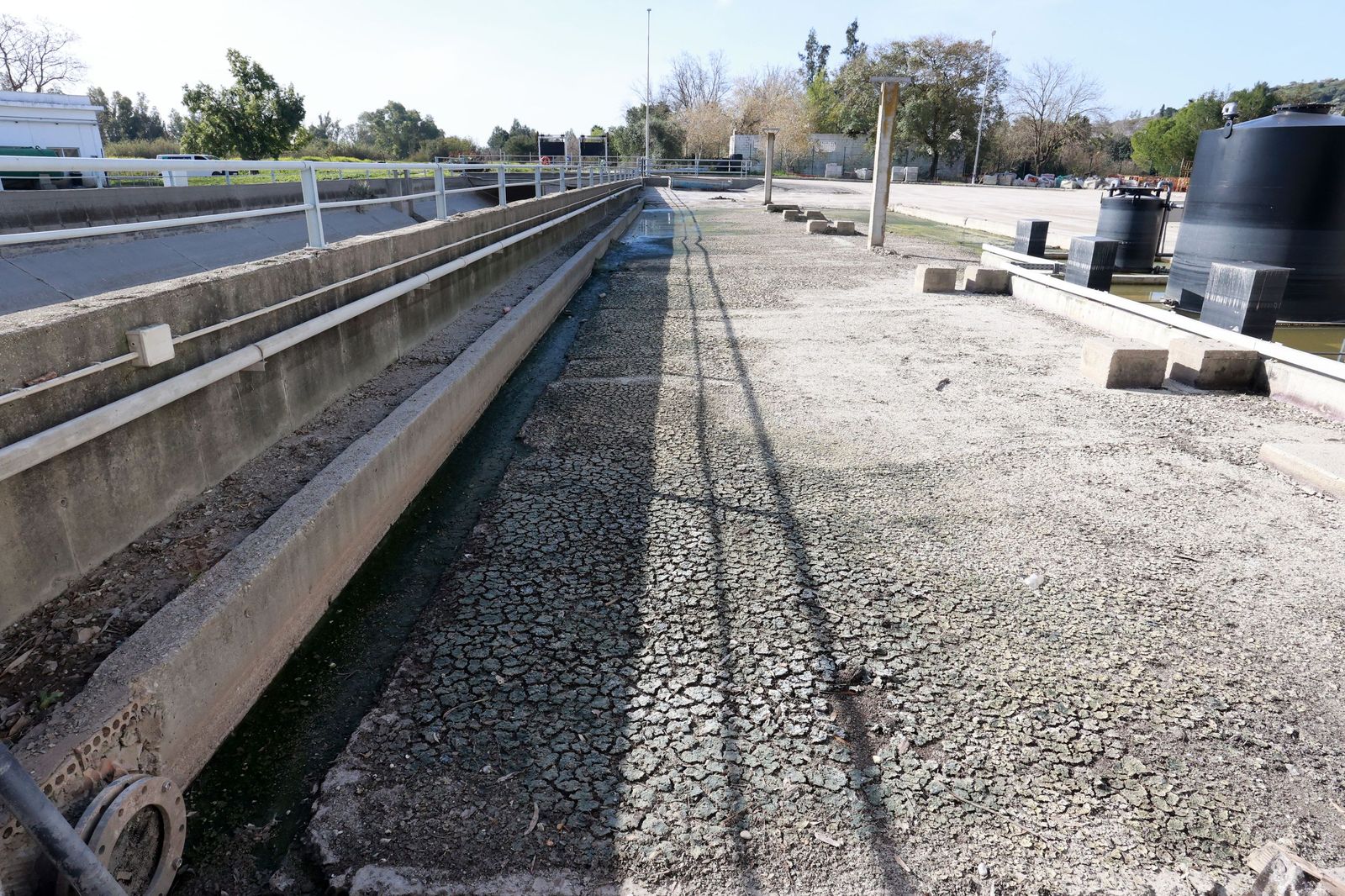 Así está la depuradora de Jerez