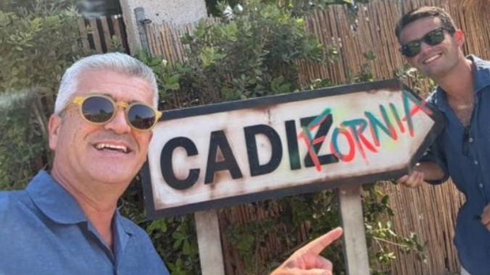 Modesto Barragán y su hijo