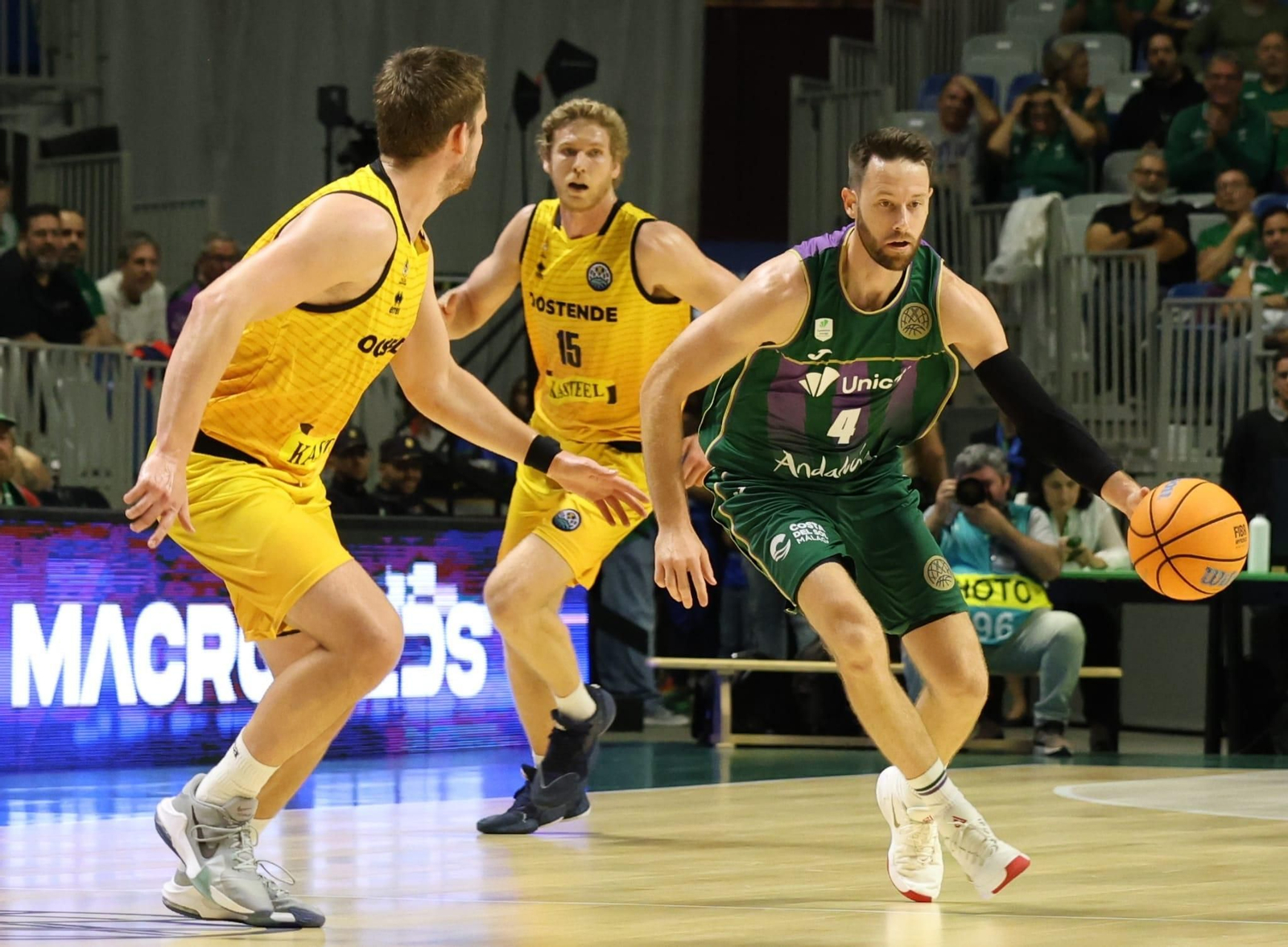 El Unicaja-Filou Oostende, en fotos
