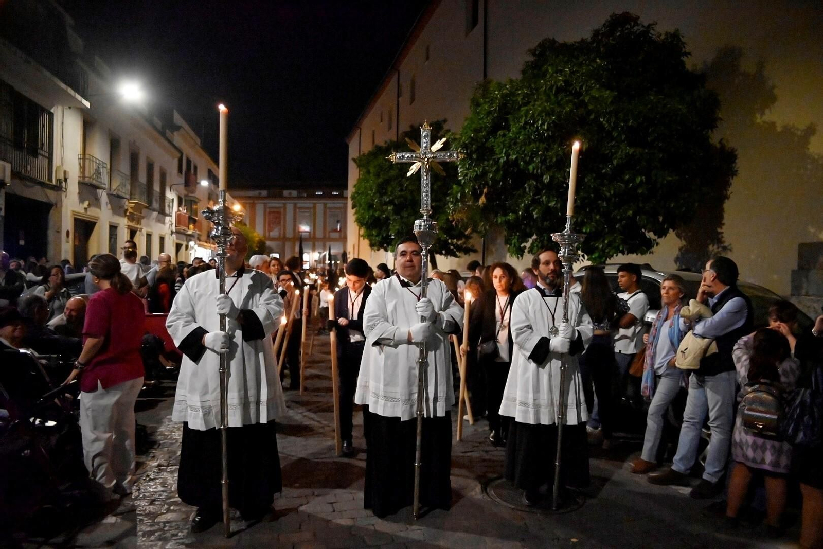 El vía crucis del Cristo de la Providencia, en imágenes