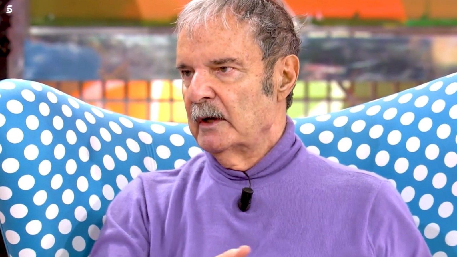 Jesús Mariñas, en el plató de 'Sálvame'. Jesús Mariñas, en el plató de 'Sálvame'.