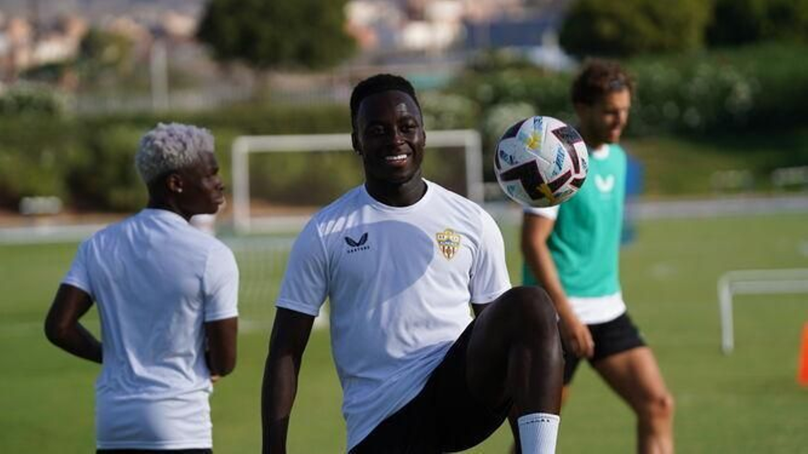 Appiah hizo buen parte de la pretemporada veraniega antes de marcharse al Tenerife