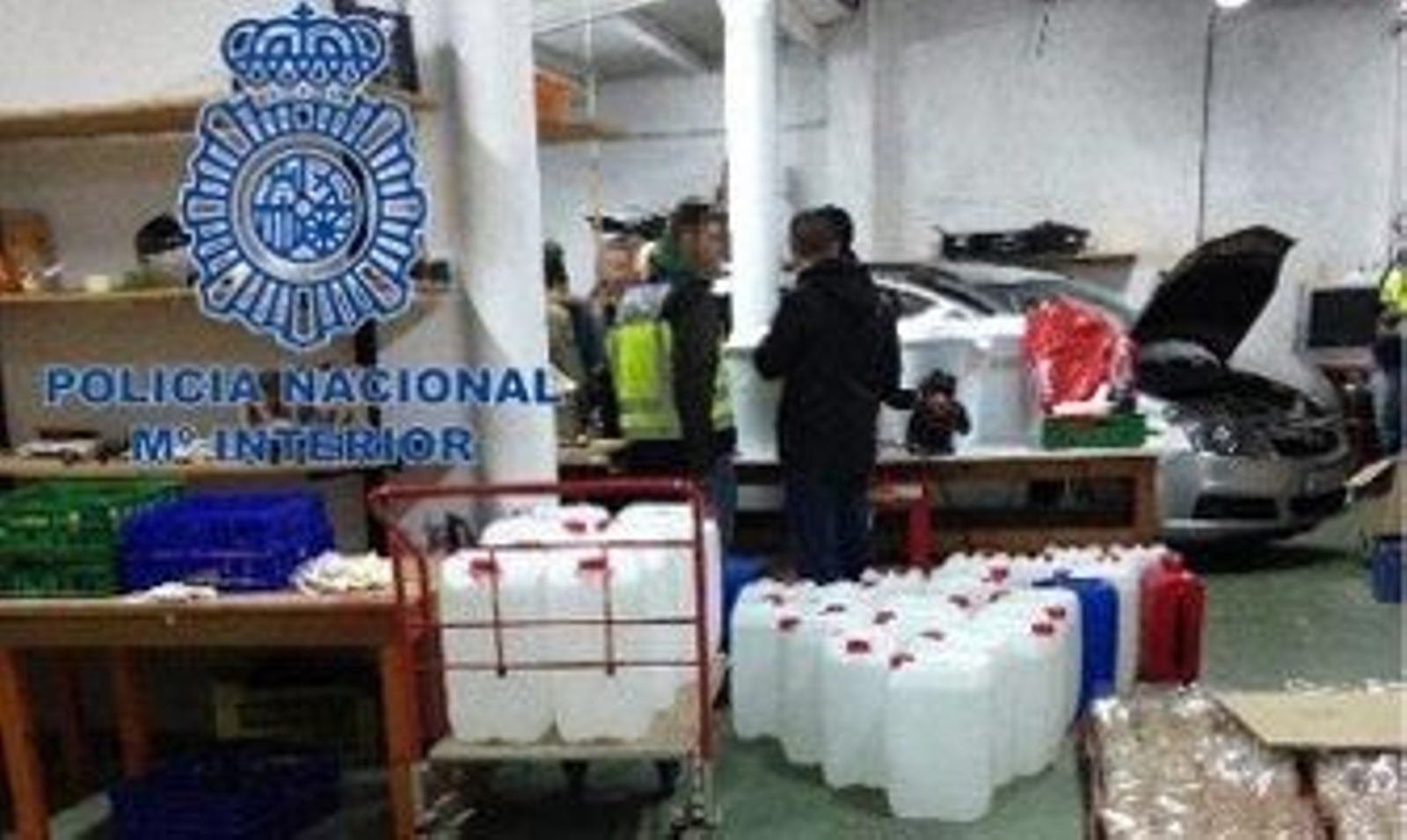 Desmantelan un megalaboratorio de cocaína en Tarragona
