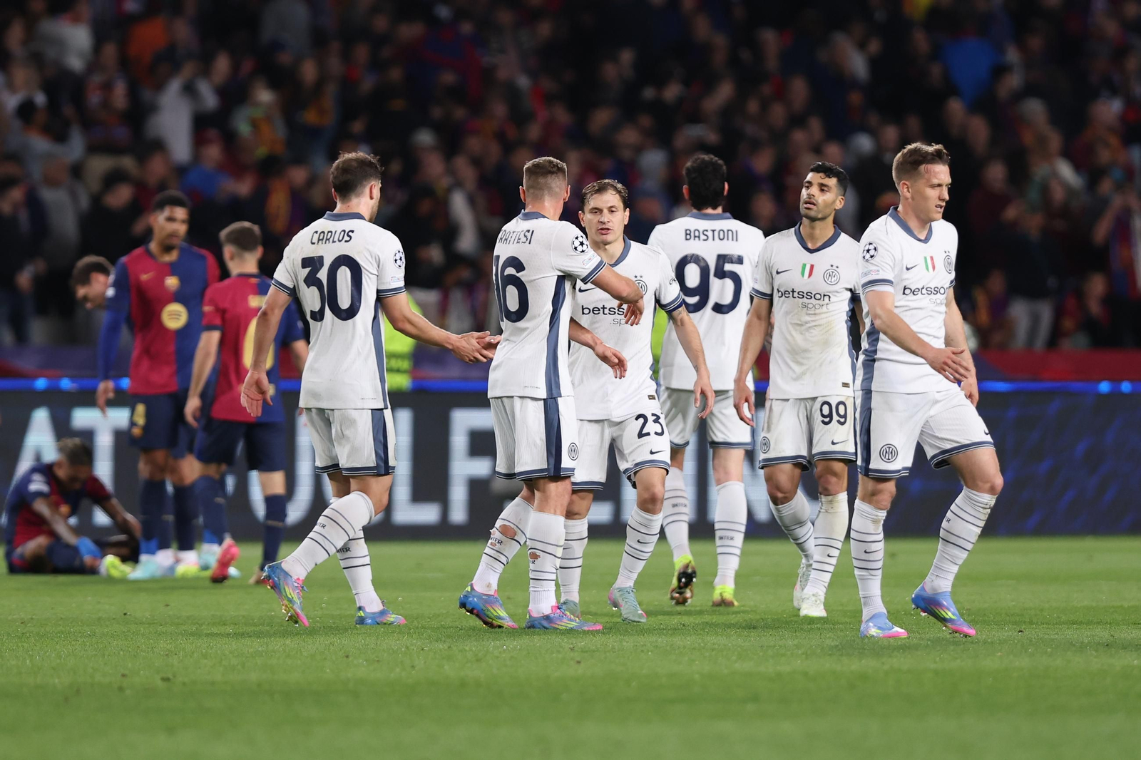 Las mejores fotos del Barcelona - Inter