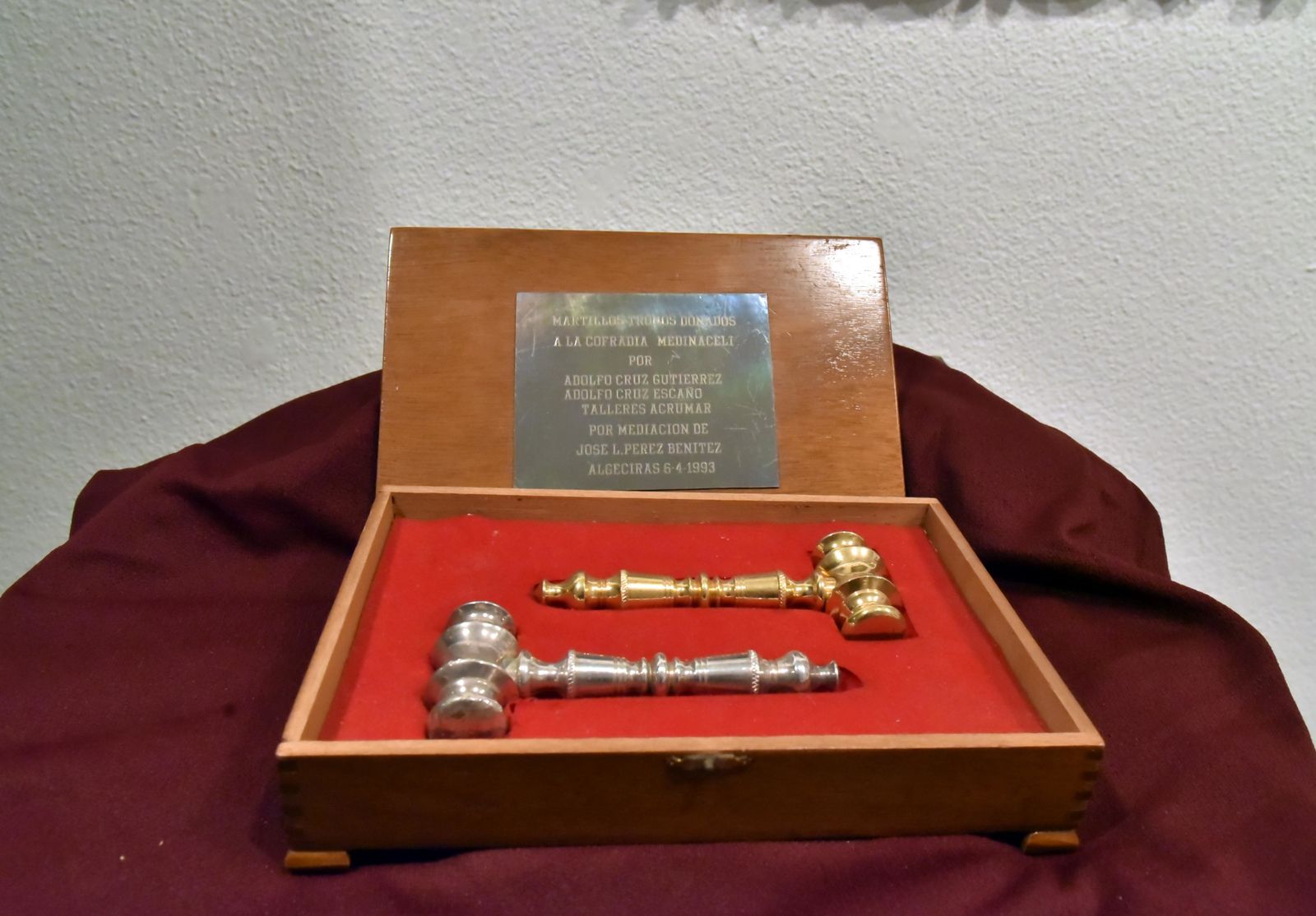 Exposición de la hermandad de Medinaceli