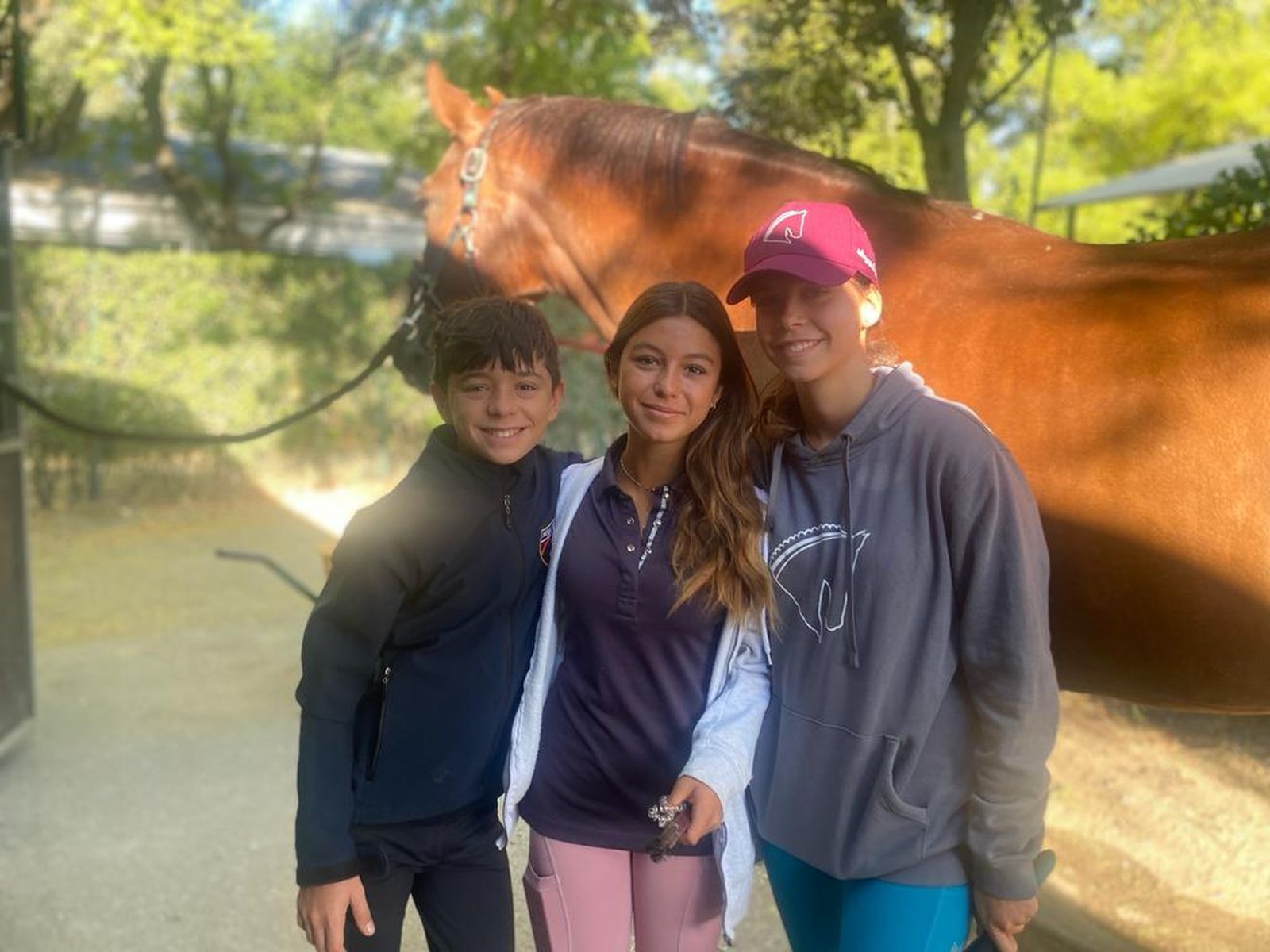 Los tres representantes del Dressage en el Nacional de Madrid