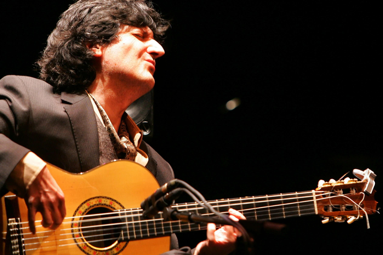El guitarrista Juan Manuel Cañizares.