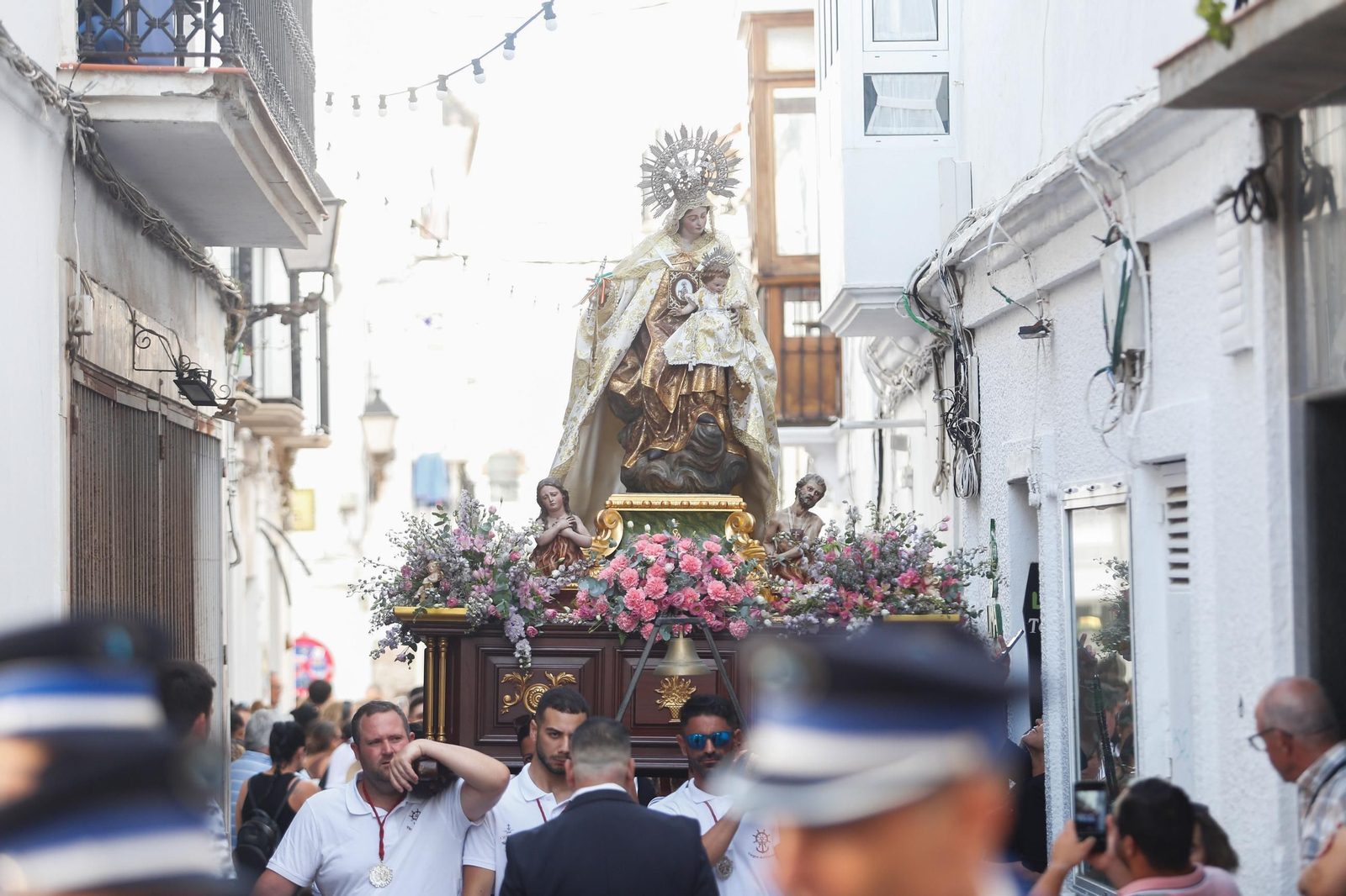 Fotos de la procesión de la Virgen del Carmen en Tarifa