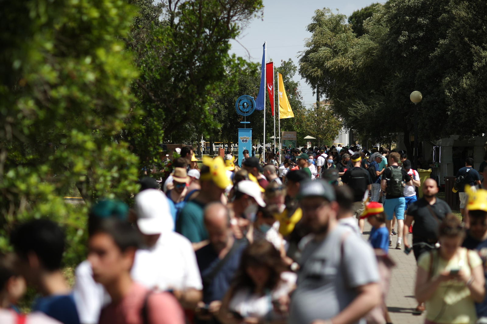 Zona Safari de Pokémon GO en el Parque del Alamillo