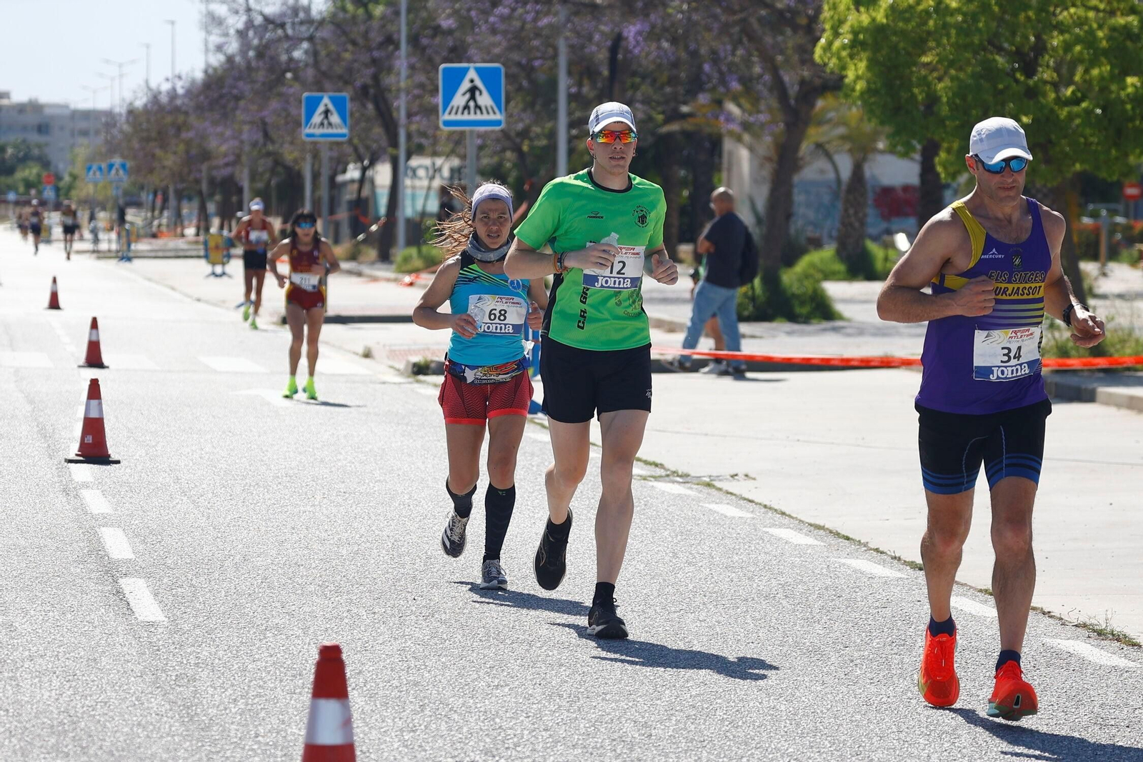 El Campeonato de España de ultrafondo en Málaga, en fotos