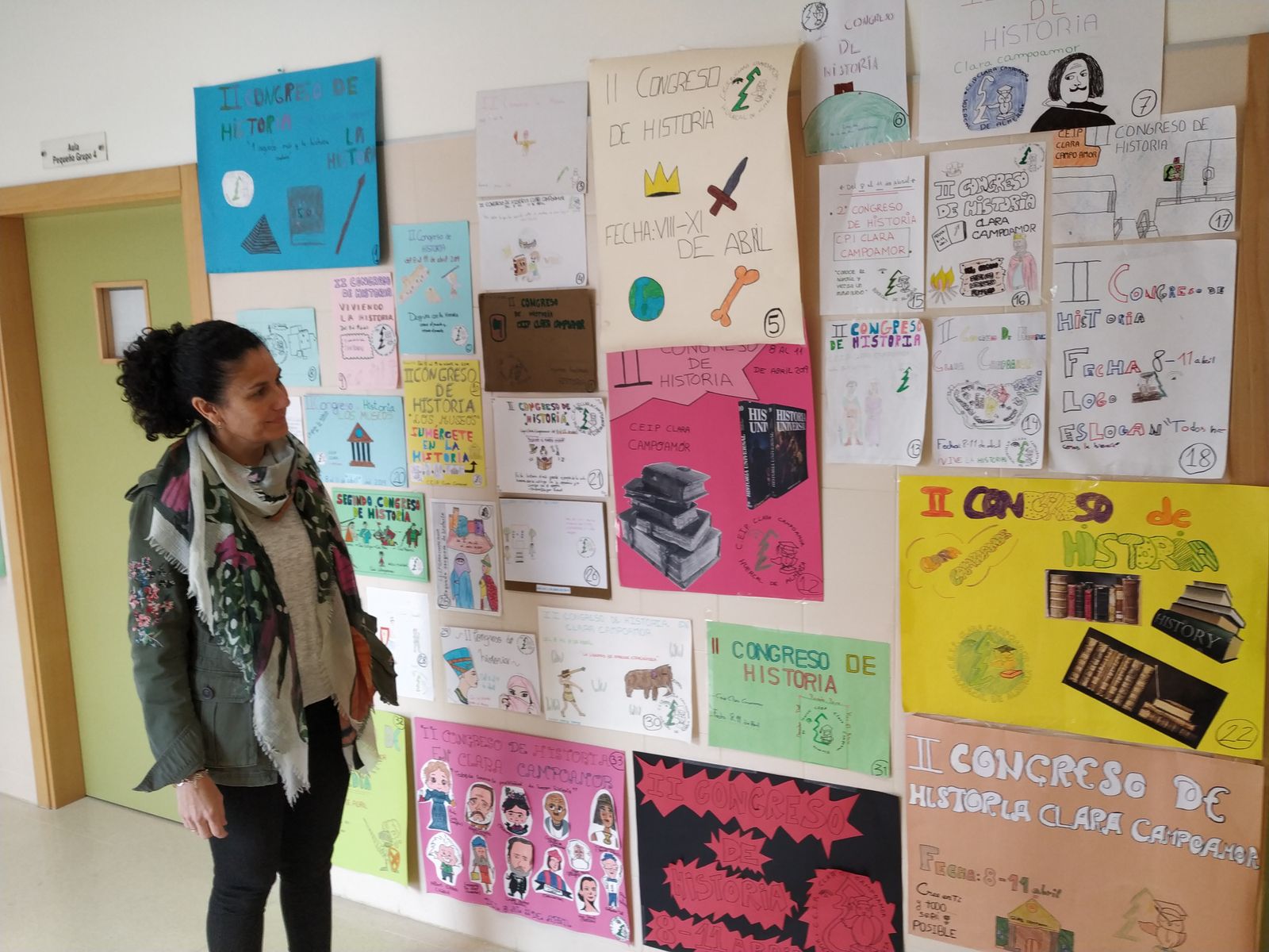 Turno para la Historia en las aulas del Clara Campoamor de Huércal