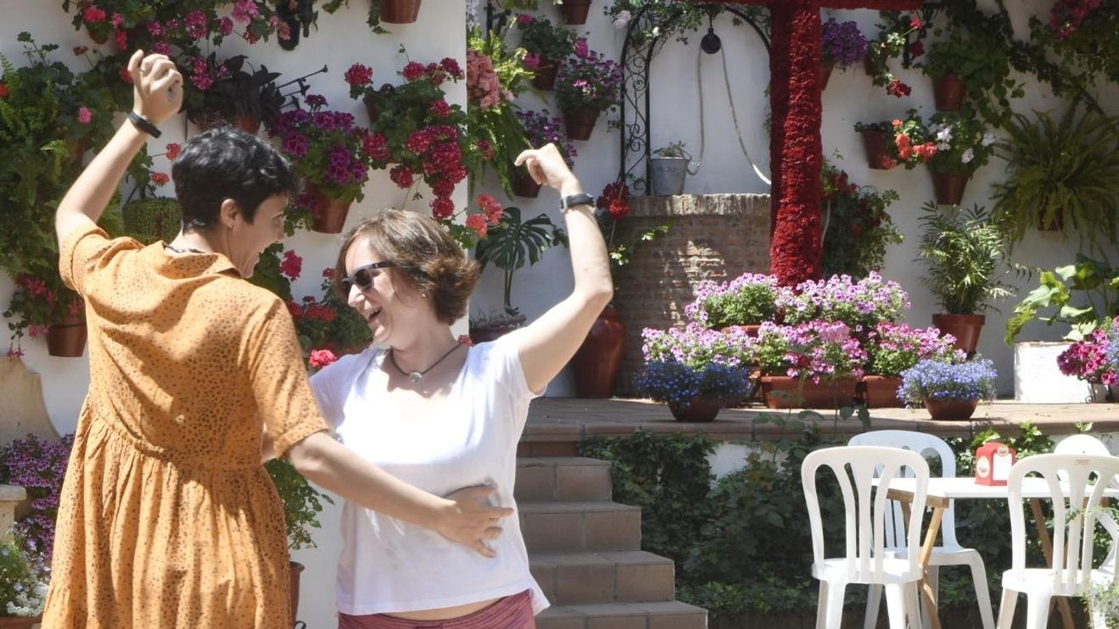 Cruz de la Asociación de Amigos de los Niños Saharauis.