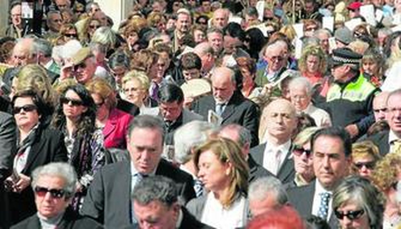 La plaza de Las Palomas estaba a rebosar de gente.