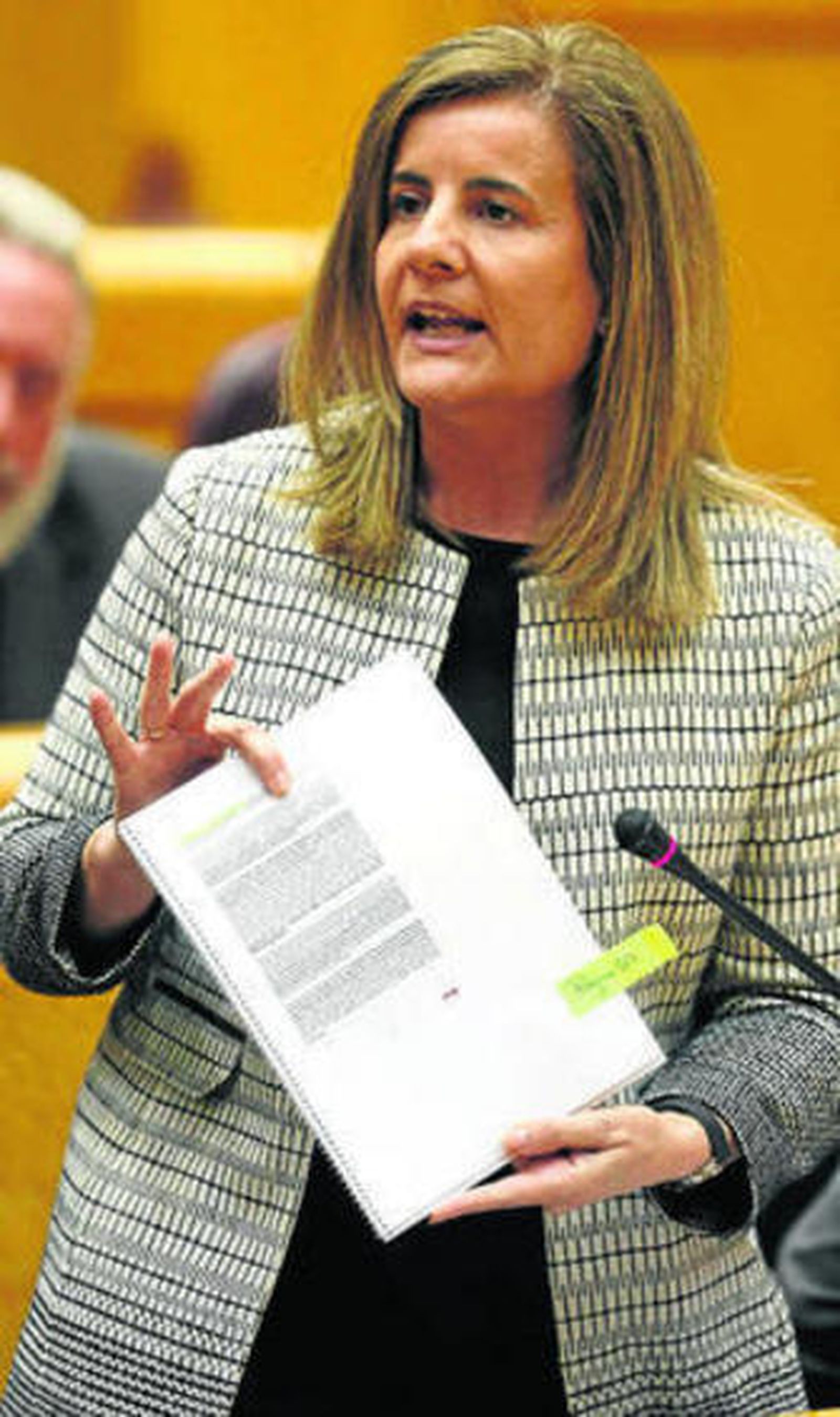 La ministra de Empleo, Fátima Báñez.