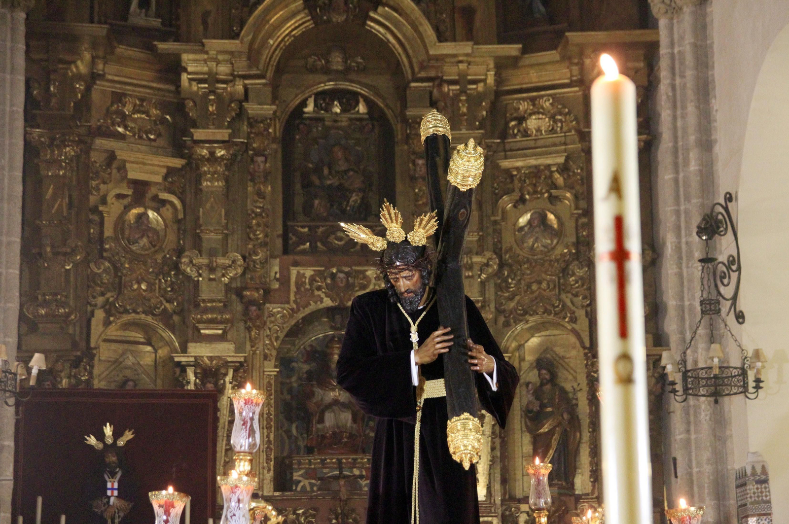 Imágenes del Vía Crucis Oficial de la Semana Santa presidido por el Señor de Pasión
