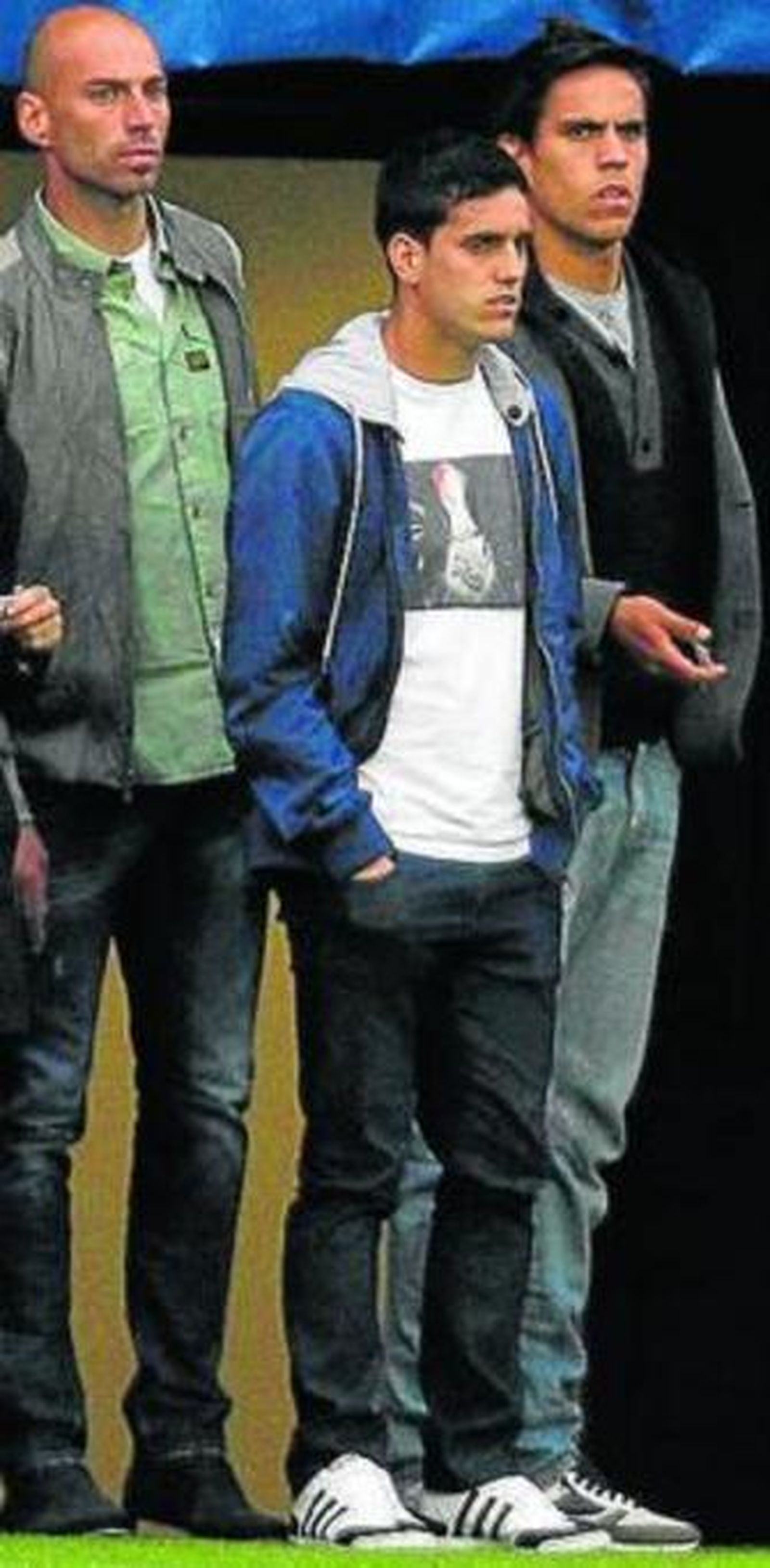 Juanmi y sus compañeros.