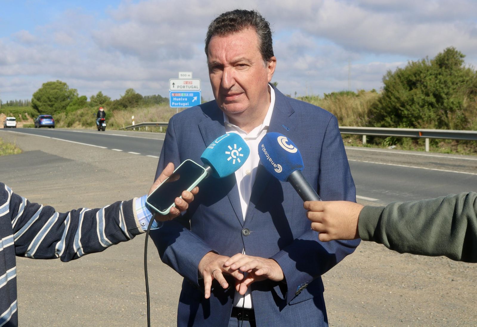 Manuel Andrés González este martes en rueda de prensa.