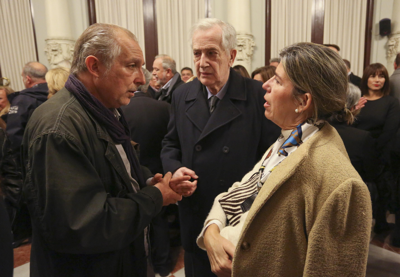 Las fotos de la capilla ardiente de Eugenio Chicano