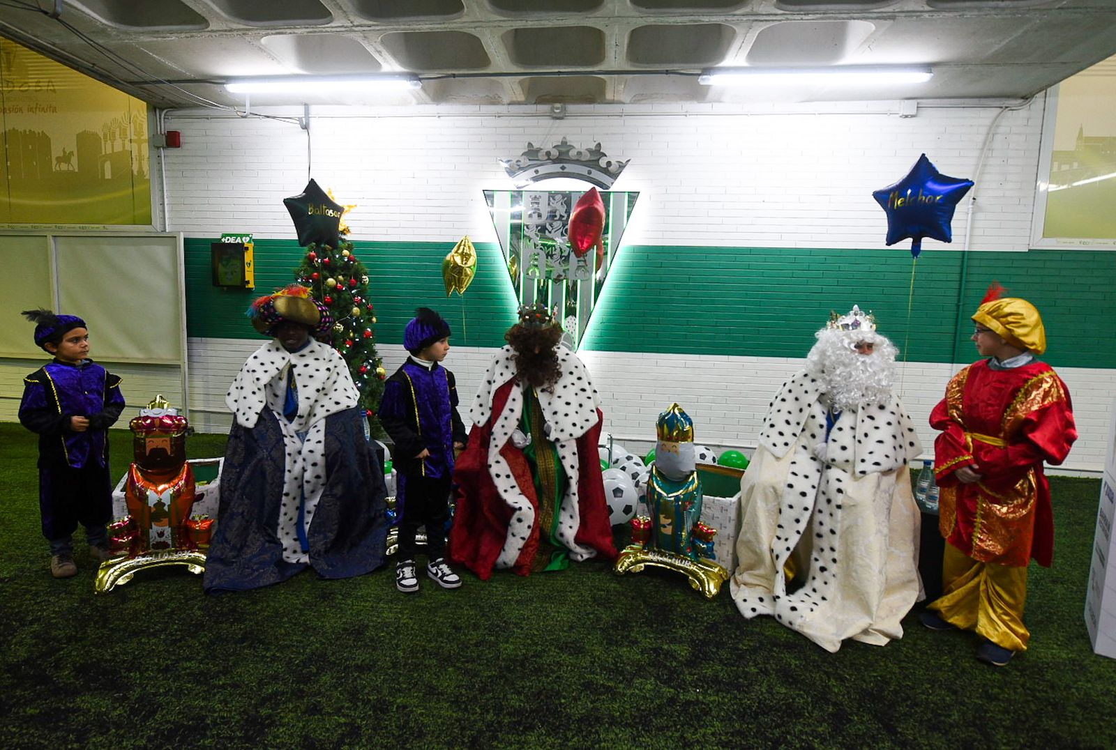 Las mejores fotos de la recepción del Córdoba CF a los Reyes Magos en El Arcángel