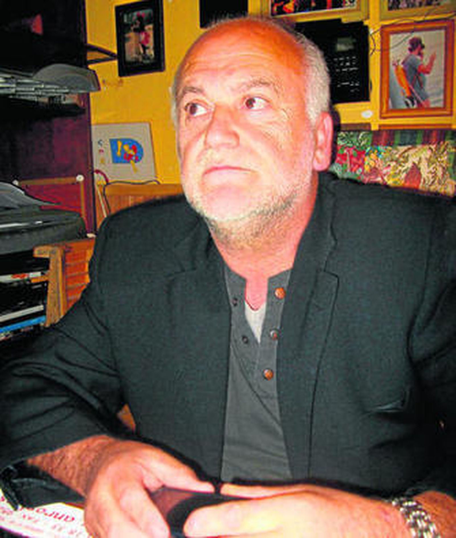 Fernando Mendoza, delegado en Málaga de la Asociación Andaluza de Epilepsia.