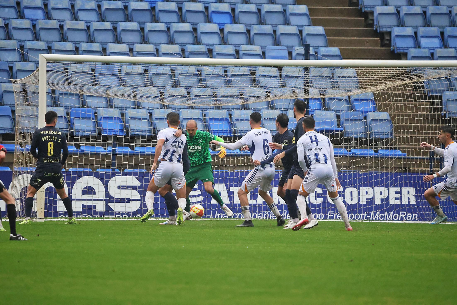 Las imágenes del Recreativo de Huelva vs UCAM Murcia