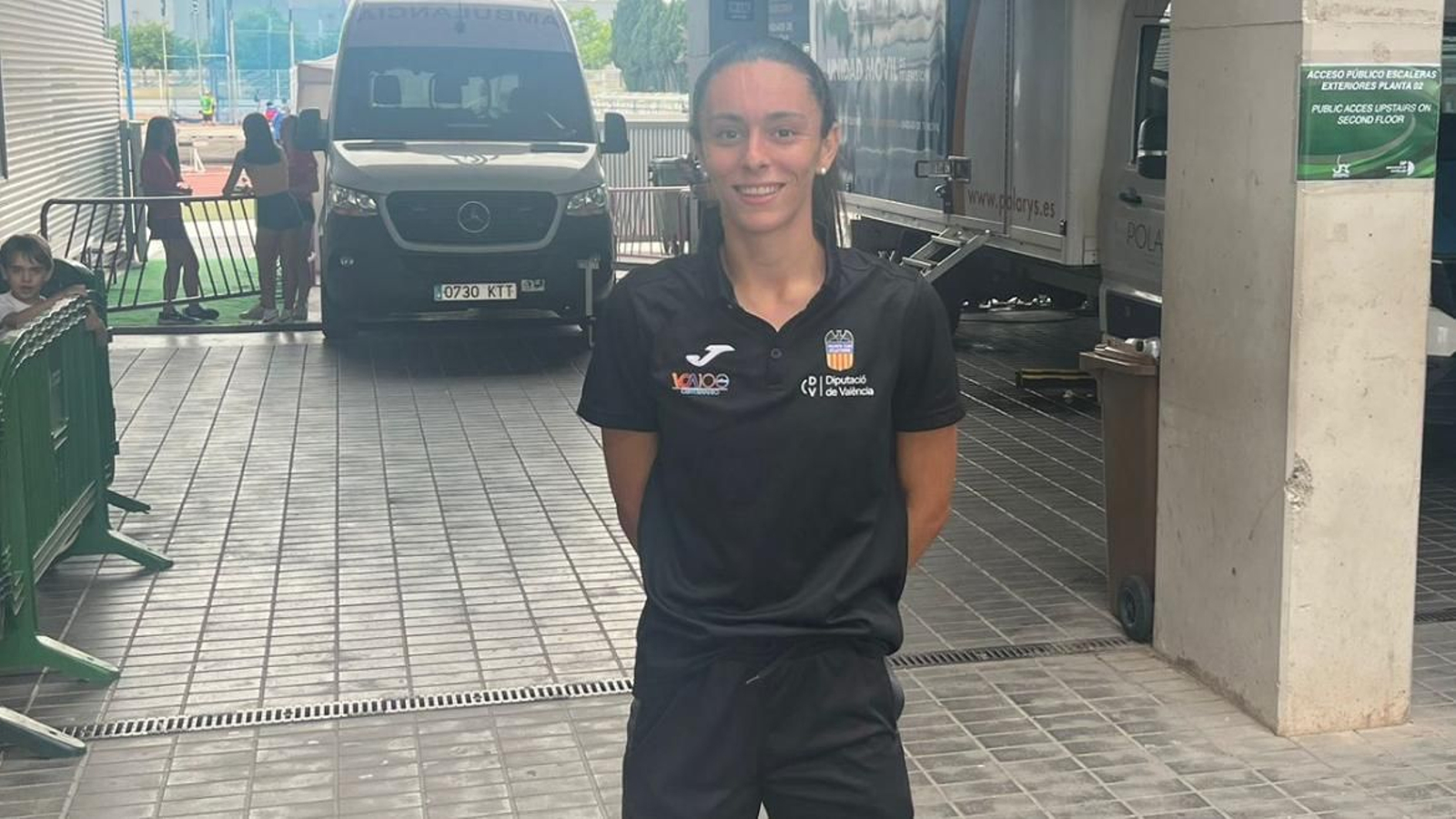 La barreña Ana Prieto.