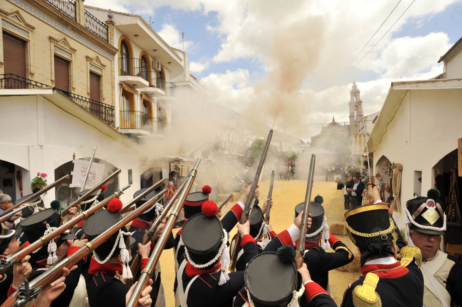 Imágenes de la recreación histórica de Algodonales