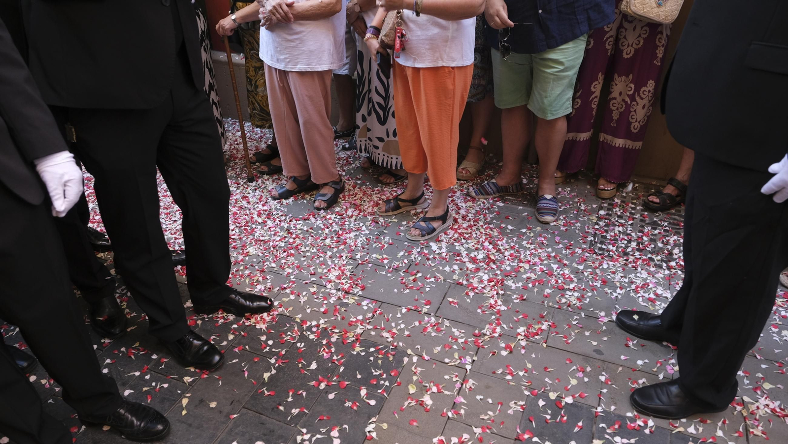Traslado de la Virgen del Mar a la Catedral de Almería, en imágenes