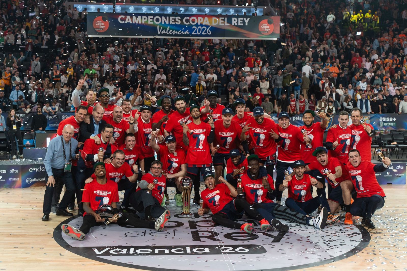 Las fotos de la final de la Copa del Rey de Baloncesto entre Real Madrid y Baskonia