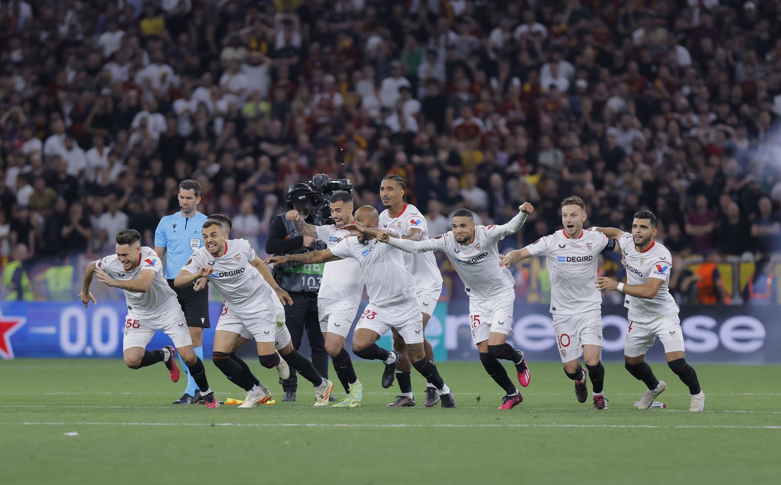 Las imágenes de la celebración del Sevilla fc