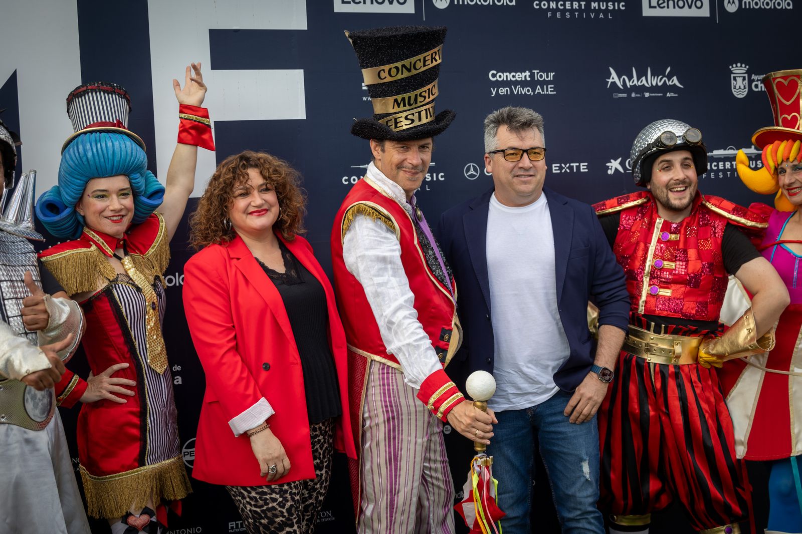 Imágenes de la inauguración del Concert Music Festival 2024 en Chiclana