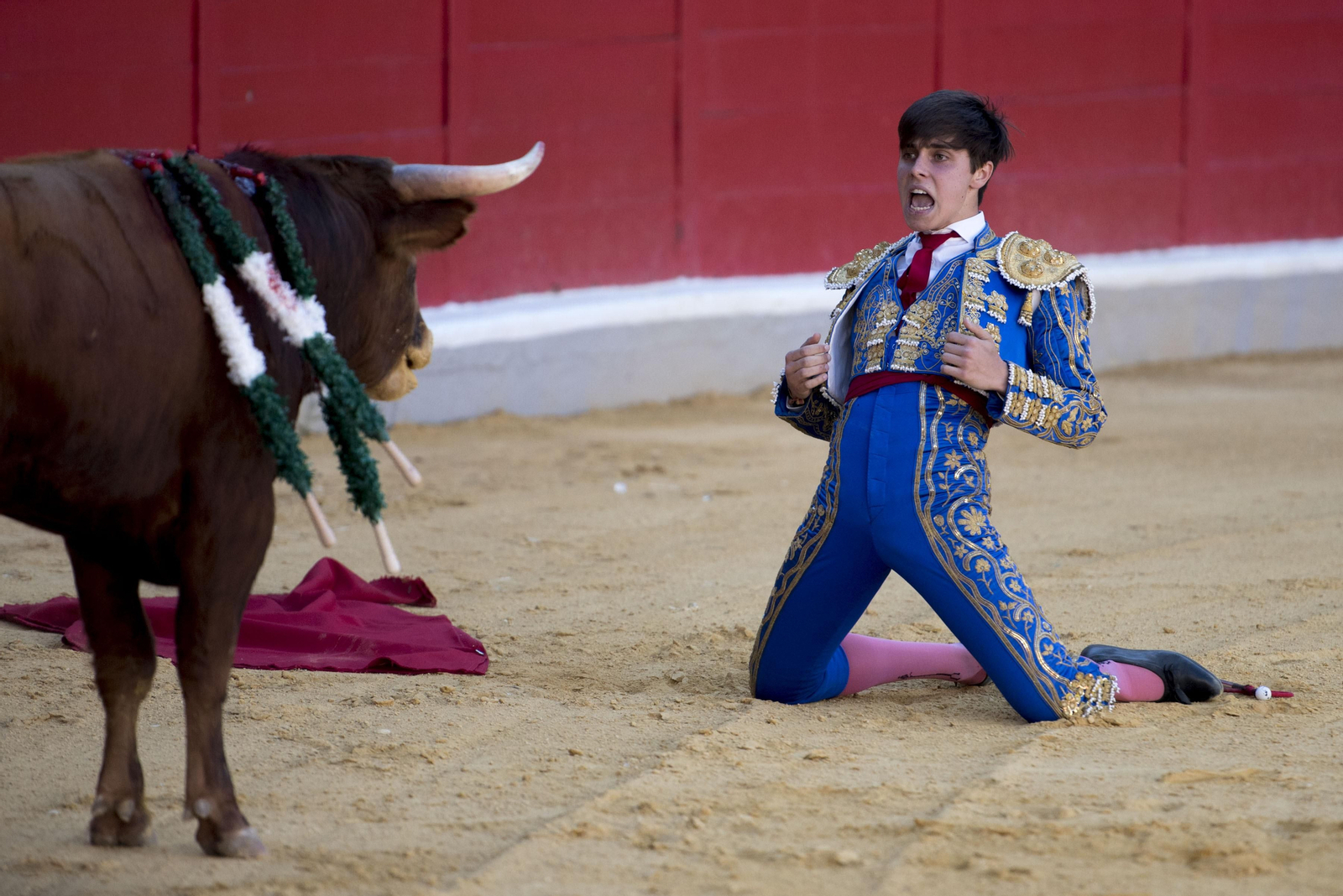 Los jóvenes demostraron arrojo
