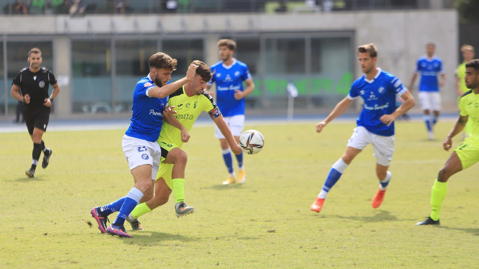 Imagénes del partido Xerez DFC - Ceuta en Chapín