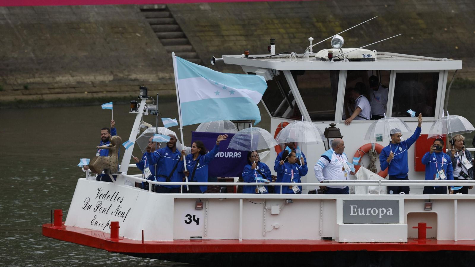 Las fotos de la ceremonia de inauguración de los Juegos Olímpicos de París 2024