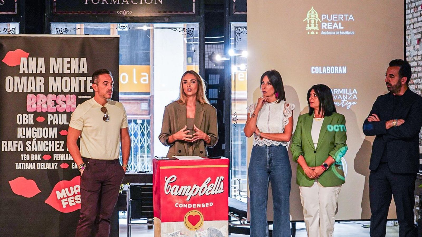 Momento de presentación del festival en Armilla.